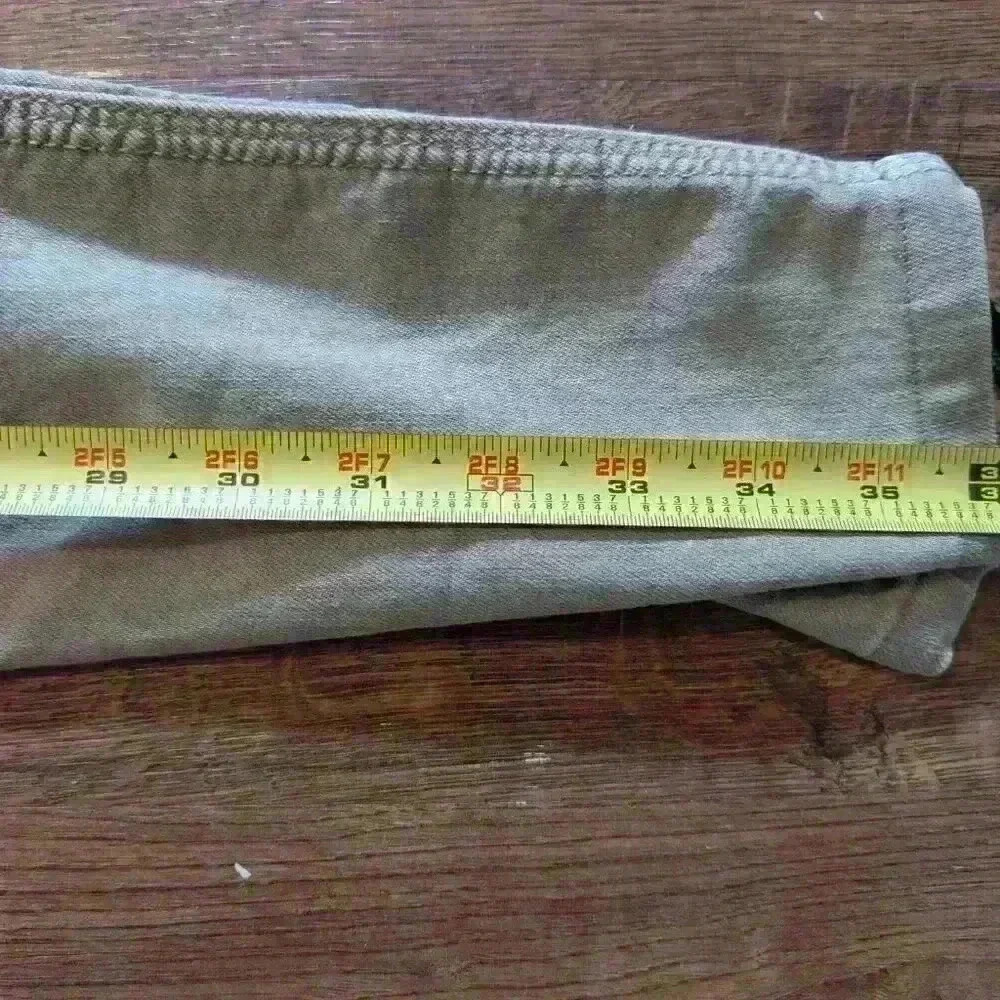 Free people olive green low rise jeans size 27 - Picture 4 of 4